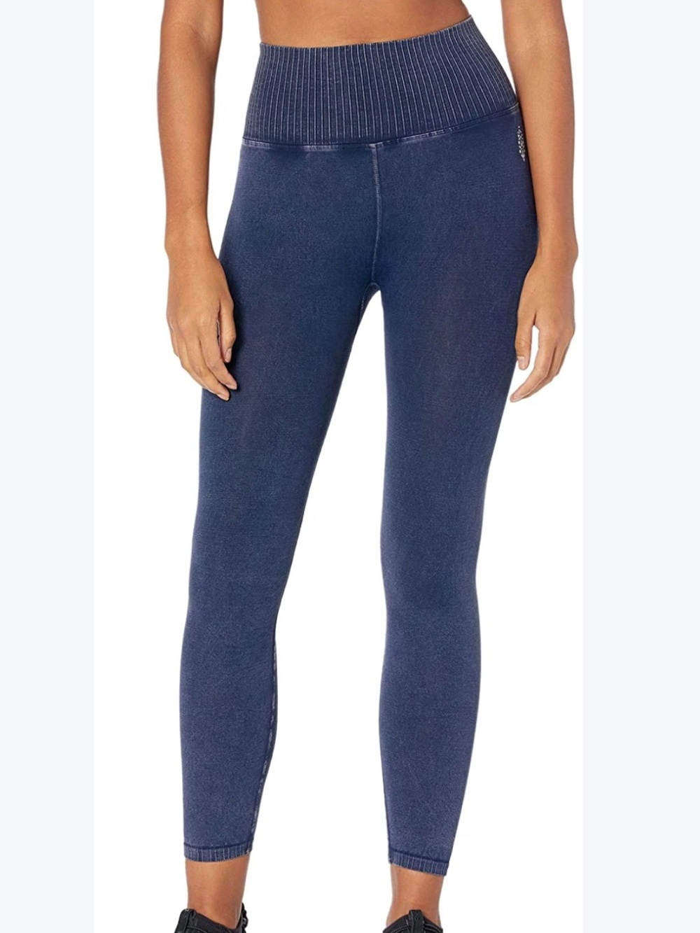 FP Movement Good Karma Leggings high-rise 7/8 length navy Sz XS/S